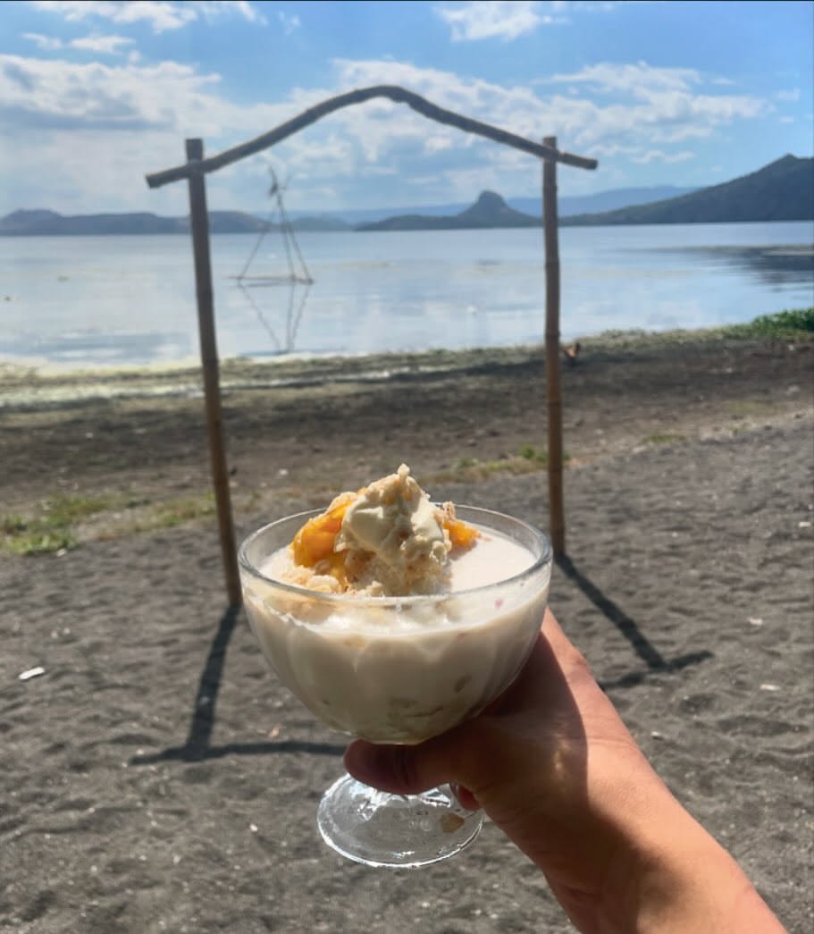 Local halo-halo dessert at Kapusod