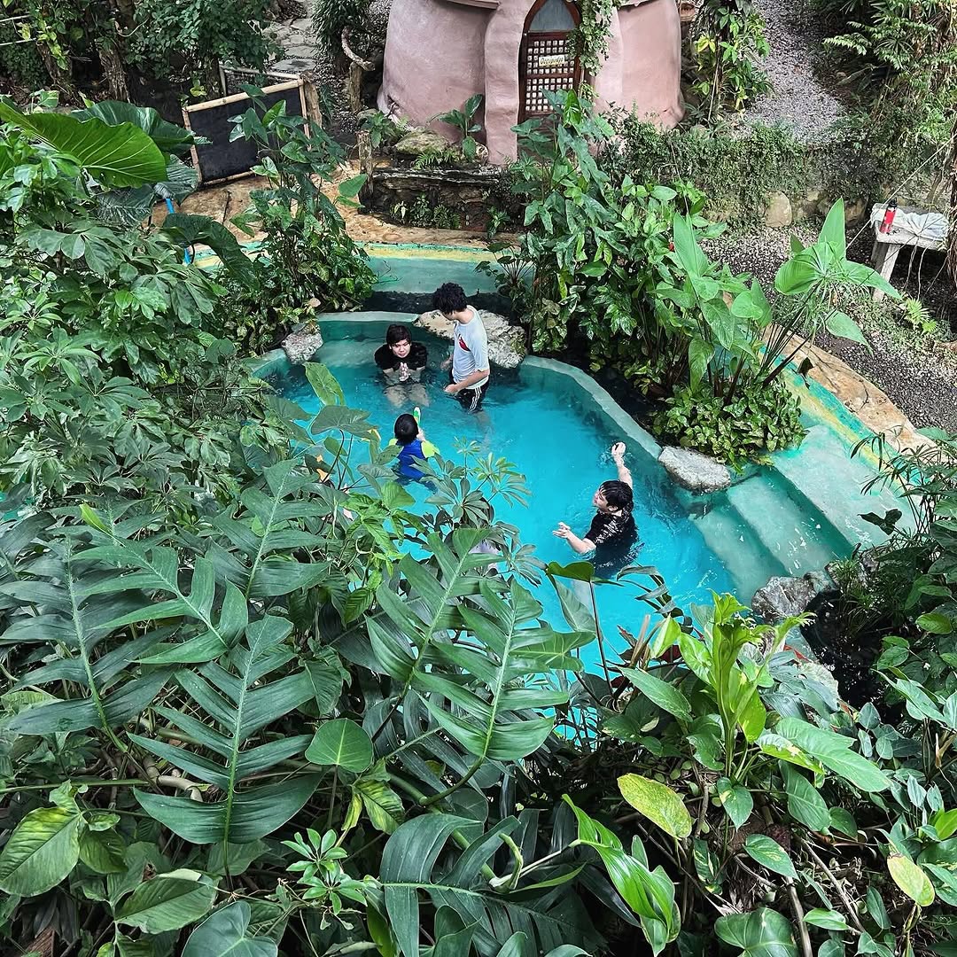 Natural swimming pool at Kapusod